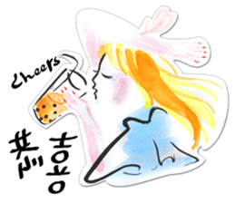 Fuukoko 2 (Top energetic style) sticker #13619810