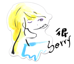 Fuukoko 2 (Top energetic style) sticker #13619817