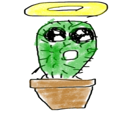 Cactus angel (graffiti Ver.)