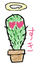 Cactus angel (graffiti Ver.) sticker #13619832