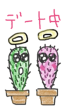 Cactus angel (graffiti Ver.) sticker #13619845