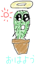 Cactus angel (graffiti Ver.) sticker #13619852