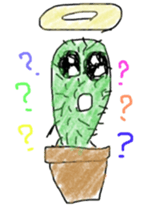 Cactus angel (graffiti Ver.) sticker #13619854