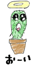 Cactus angel (graffiti Ver.) sticker #13619860