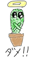 Cactus angel (graffiti Ver.) sticker #13619861