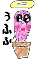 Cactus angel (graffiti Ver.) sticker #13619865
