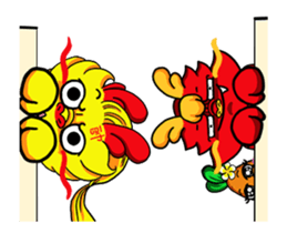 Chaos dragon balls 3 cartoon sticker #13620244