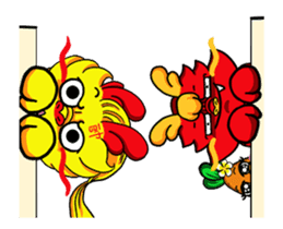 Chaos dragon balls 3 cartoon sticker #13620244