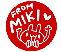 Miki dedicated sticker sticker #13621091