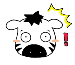 Zebra A-ban sticker #13621311