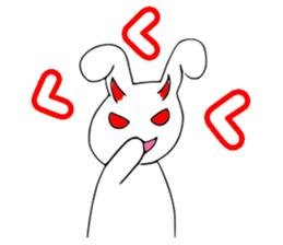 Tai noi - The white rabbit (JP) sticker #13622093