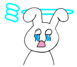 Tai noi - The white rabbit (JP) sticker #13622096