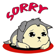 HUSKy Cuteness - Huskies emoji stickers sticker #13622335