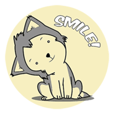 HUSKy Cuteness - Huskies emoji stickers sticker #13622365