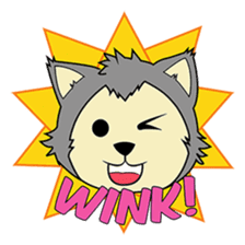 HUSKy Cuteness - Huskies emoji stickers sticker #13622370