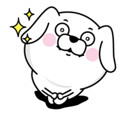 Barking for the time being sticker #13622811