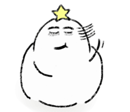 LOVE STAR SNOWMAN sticker #13623871