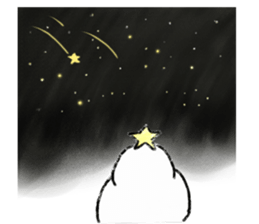 LOVE STAR SNOWMAN sticker #13623880