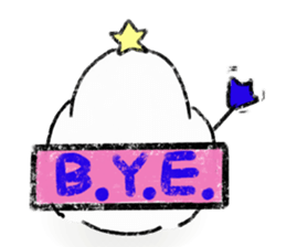 LOVE STAR SNOWMAN sticker #13623884