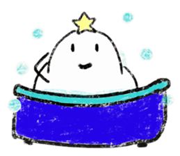 LOVE STAR SNOWMAN sticker #13623900