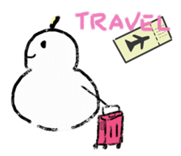 LOVE STAR SNOWMAN sticker #13623901