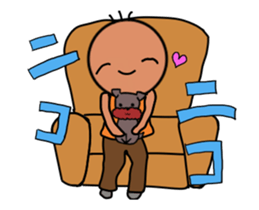 Grandparents and grandchildren sticker #13624204