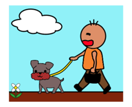 Grandparents and grandchildren sticker #13624221