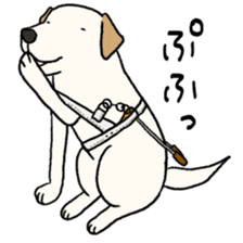 GUIDE DOG LAB 1 sticker #13624241