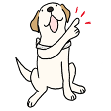 GUIDE DOG LAB 1 sticker #13624252