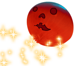 Lovely Halloween ~Cute Onion~ English sticker #13624272