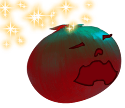 Lovely Halloween ~Cute Onion~ English sticker #13624274