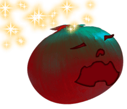 Lovely Halloween ~Cute Onion~ English sticker #13624274