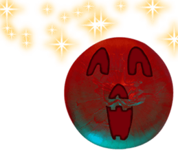 Lovely Halloween ~Cute Onion~ English sticker #13624276