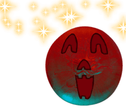 Lovely Halloween ~Cute Onion~ English sticker #13624276