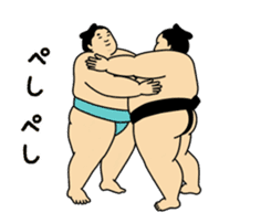 A cute Sumo wrestler animation 2 sticker #13624621
