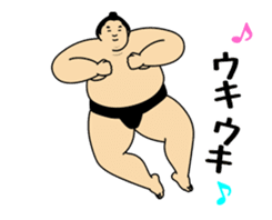 A cute Sumo wrestler animation 2 sticker #13624623