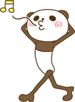 Loose panda go! sticker #13625034