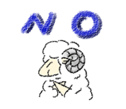Lamb's daily life sticker #13625039