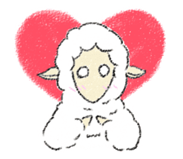 Lamb's daily life sticker #13625040