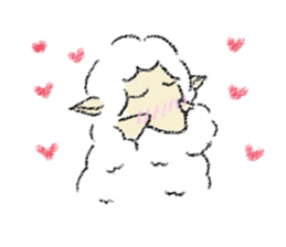 Lamb's daily life sticker #13625042