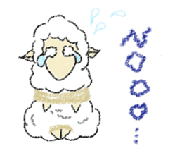 Lamb's daily life sticker #13625043