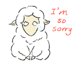 Lamb's daily life sticker #13625045