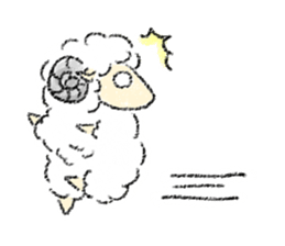 Lamb's daily life sticker #13625047