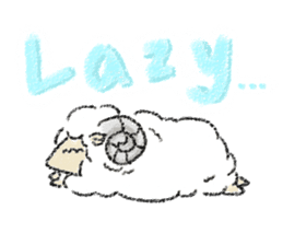 Lamb's daily life sticker #13625053