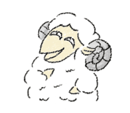 Lamb's daily life sticker #13625054
