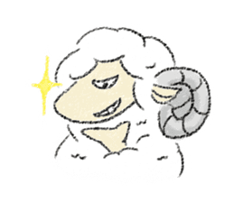 Lamb's daily life sticker #13625059