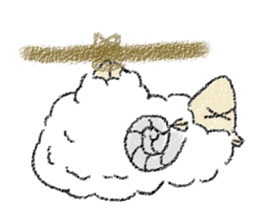 Lamb's daily life sticker #13625061