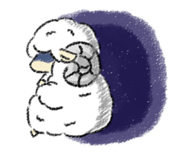 Lamb's daily life sticker #13625069