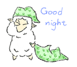 Lamb's daily life sticker #13625072