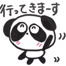 Pretty panda P-chan2 sticker #13625518